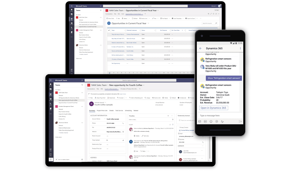 Mehr über den Artikel erfahren Teams & Dynamics 365